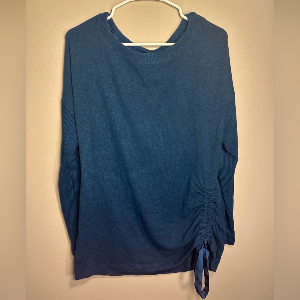 White House Black Market Blue Sweater
